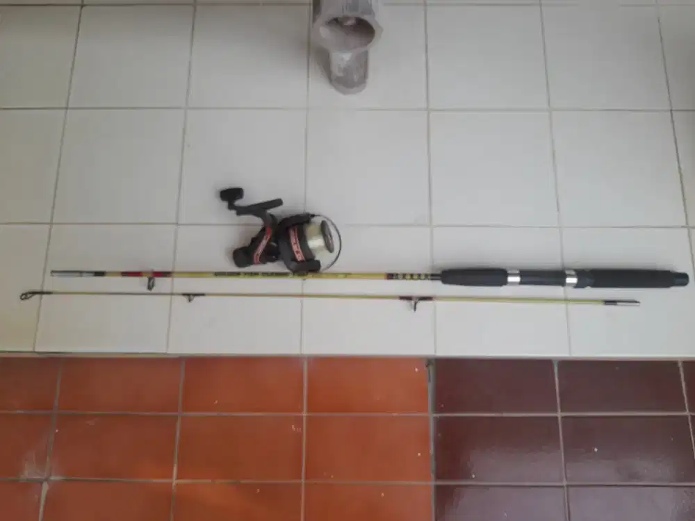 Dijual Joran+Reel merek Golden Fish Classic, NO MINUS!