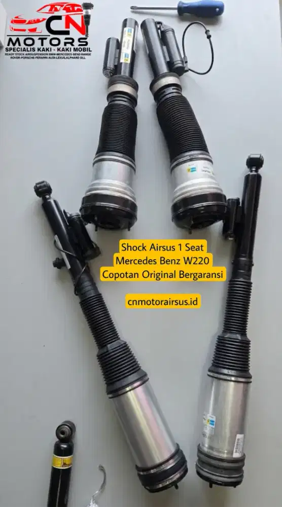 Shock Airsuspension MERCEDES BENZ W220 full seat,
Original copotan