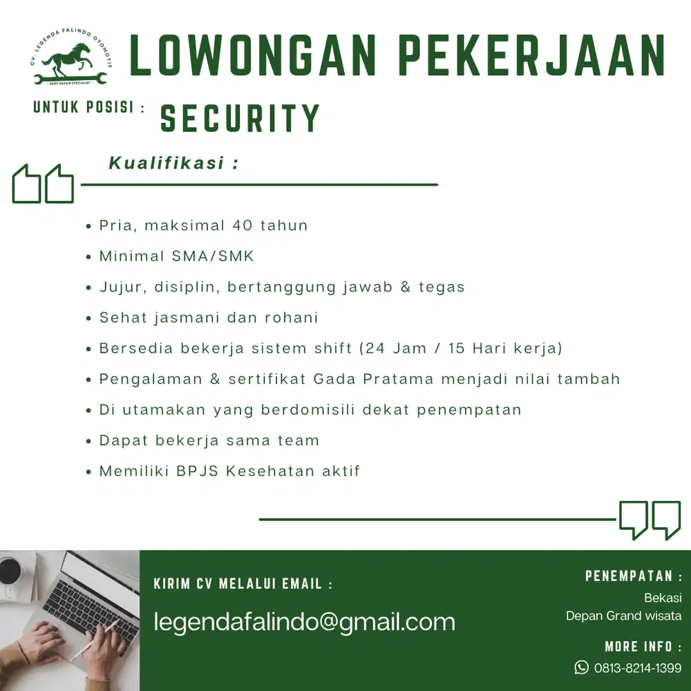 Lowongan Security