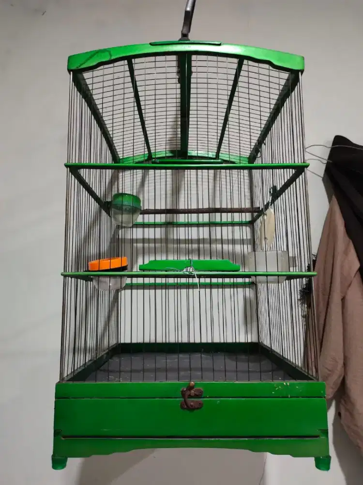 Kandang Burung Kotak Fiber