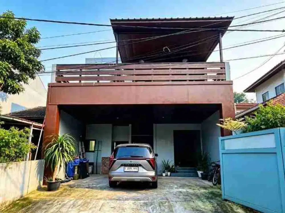 Rumah Minimalis Modern 2 Lantai Cinere Depok SHM Dekat Tol
