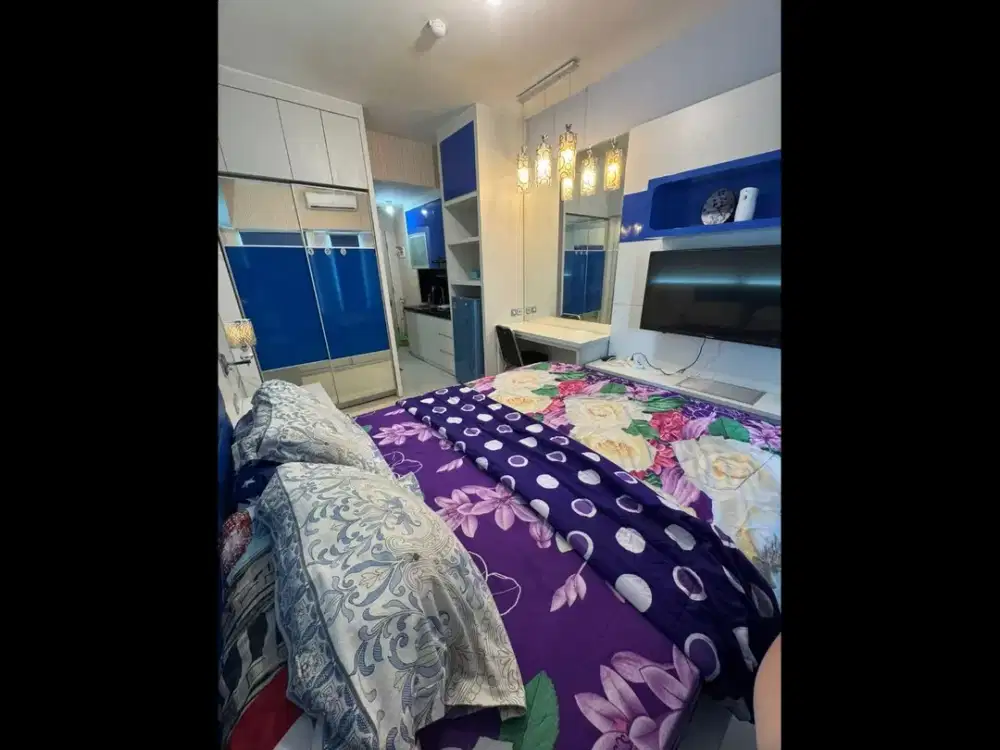 disewakan apartemen orchard studio full furnish lantai 30 harga 4,5jt/bln termasuk SC