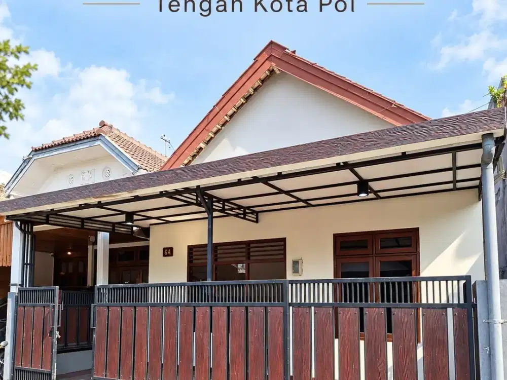 Dijual Rumah Murah Terawat Tengah Kota di Tumenggung Suryo Malang