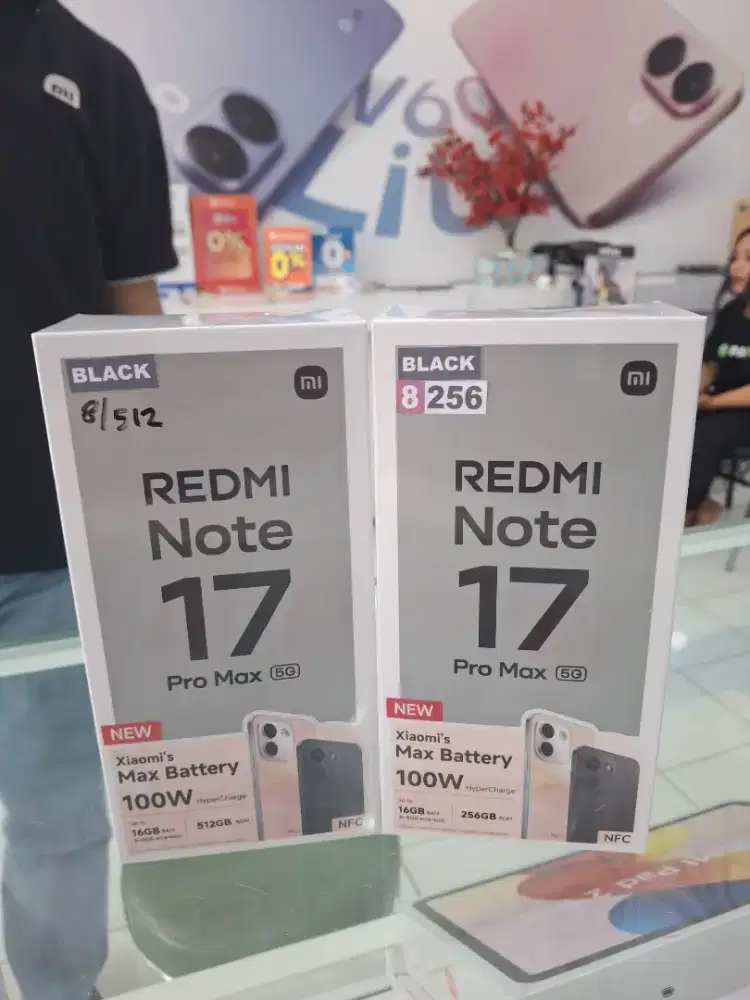 Xiaomi Note 17 Pro Max 8/256 Gratis Watch 5 Active