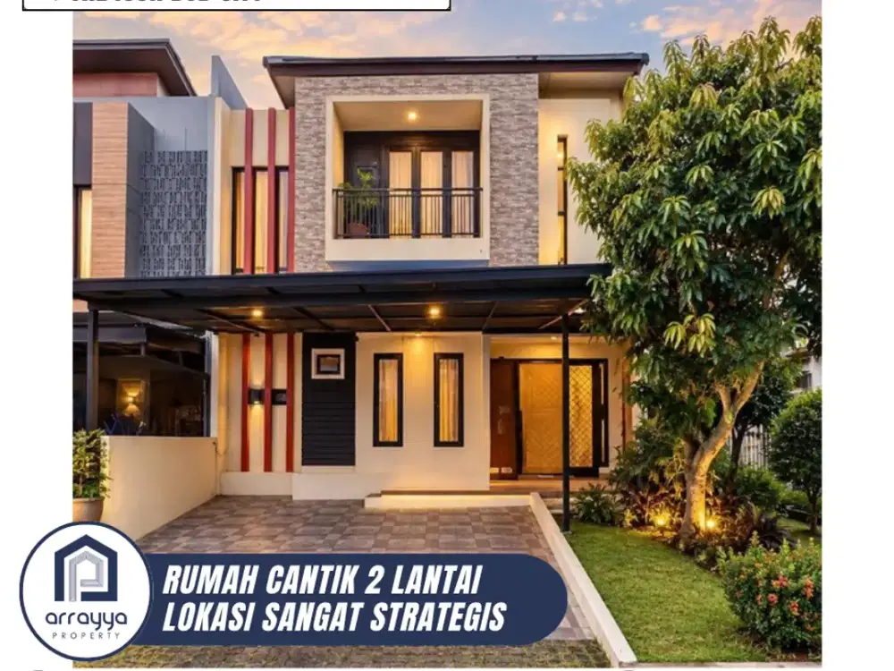 DIJUAL RUMAH CANTIK FULL RENOV SIAP HUNI DI THE ICON BSD (DMB56)