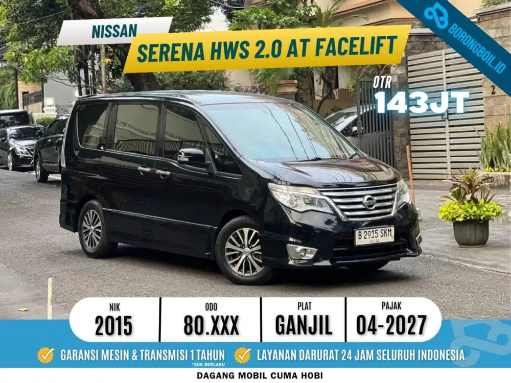 TRRMURAH || NISSAN SERENA HWS AT 2015