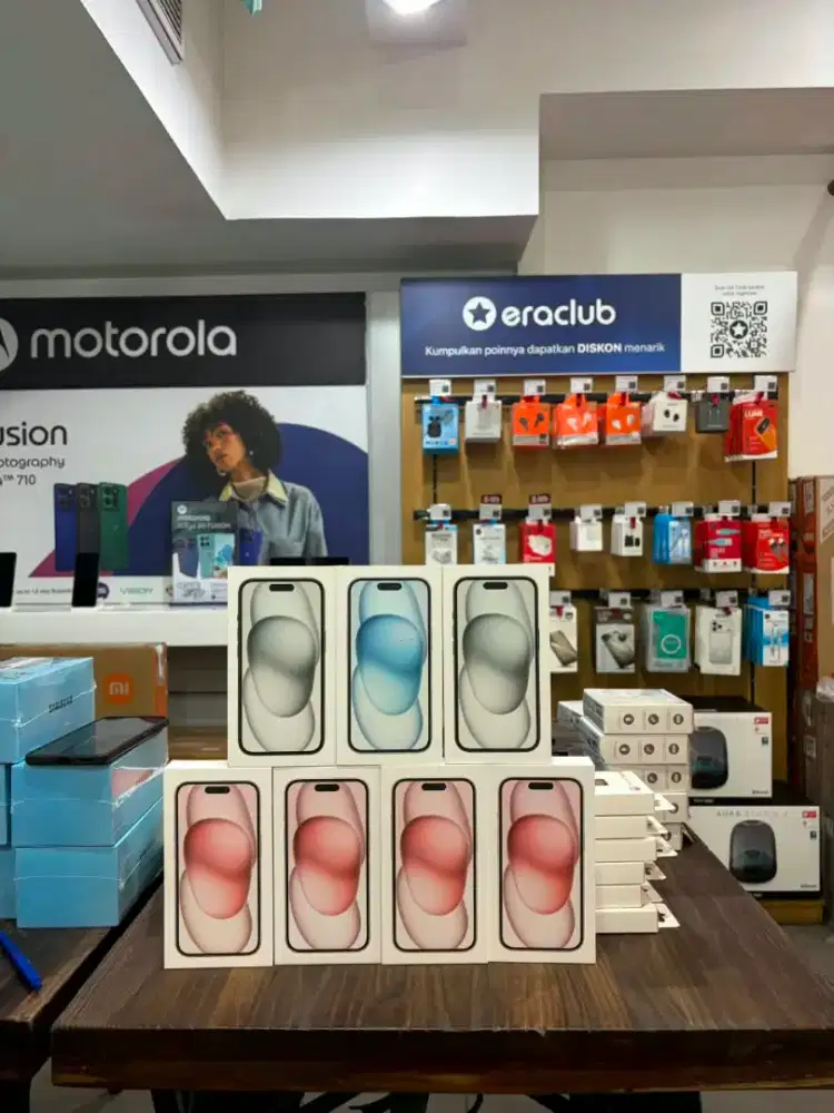 IPHONE 15 BASIC GARANSI RESMI | CICILAN CUKUP MTP FREE 2X ANGSURAN