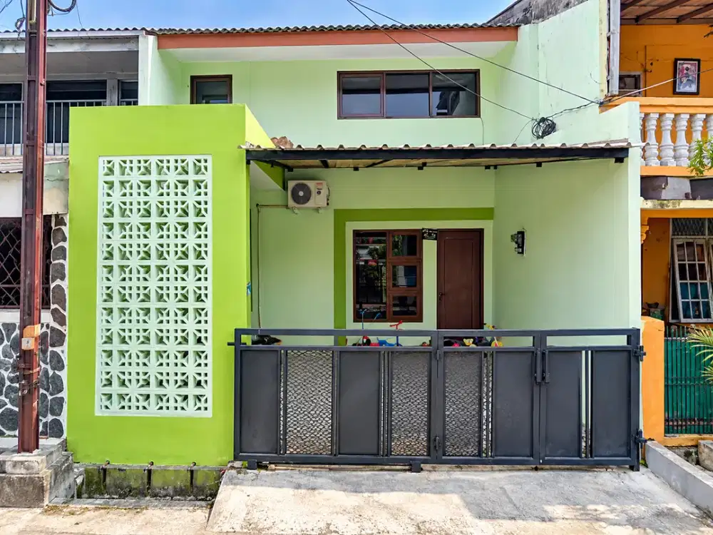 Rumah Cantik 2 Lantai Mezzanine di Aren Jaya Bekasi Timur – Siap Huni, Dekat Stasiun & Tol!