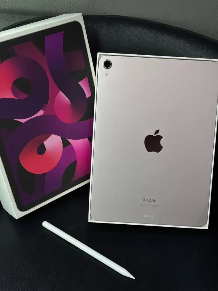 ipad air 5 M1 64gb inter wifi only nominus + pencil aksesoris