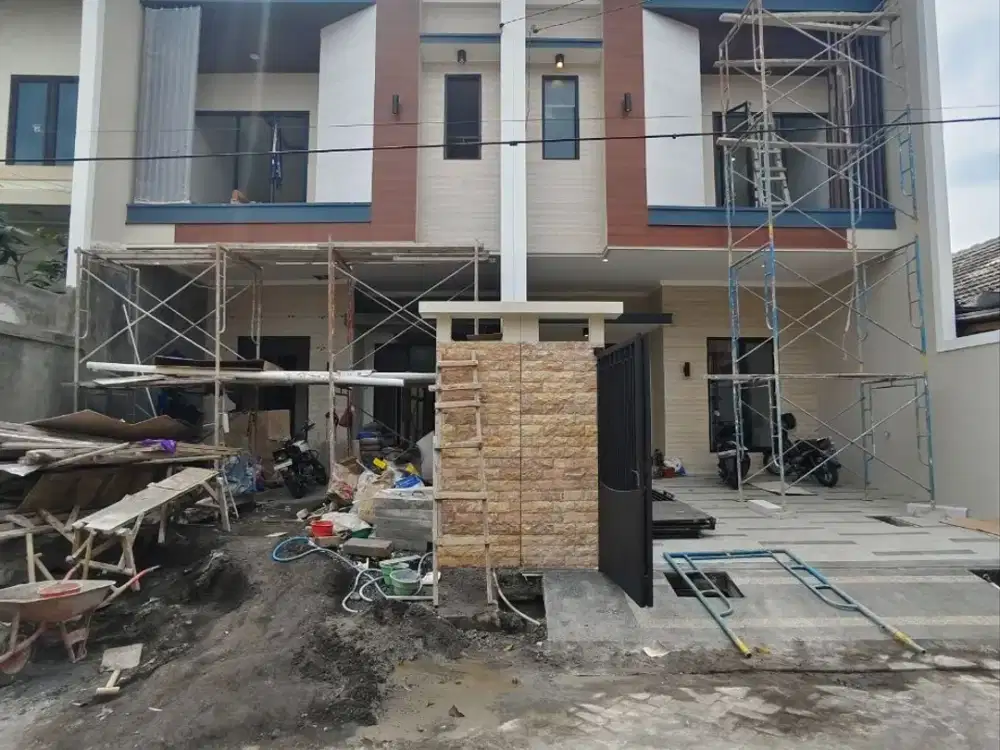 Rumah Modern Baru Gress Di Perumahan Nirwana Eksekutif Rungkut Surabaya Timur
