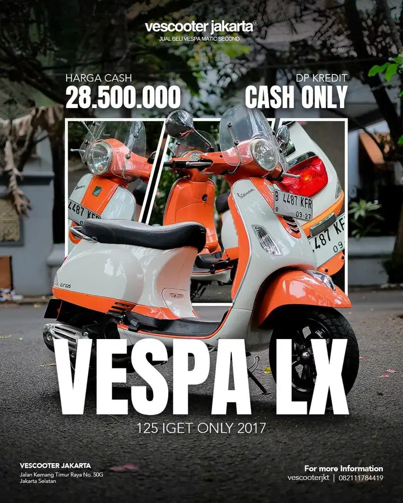 VESPA LX 125 IGET 2017