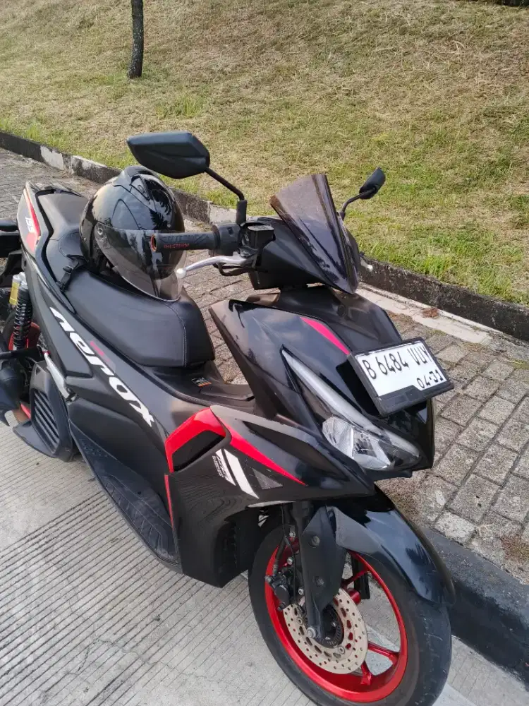 Aerox 2021 new plat b Tanggerang pajak hidup kaleng hidup 2031