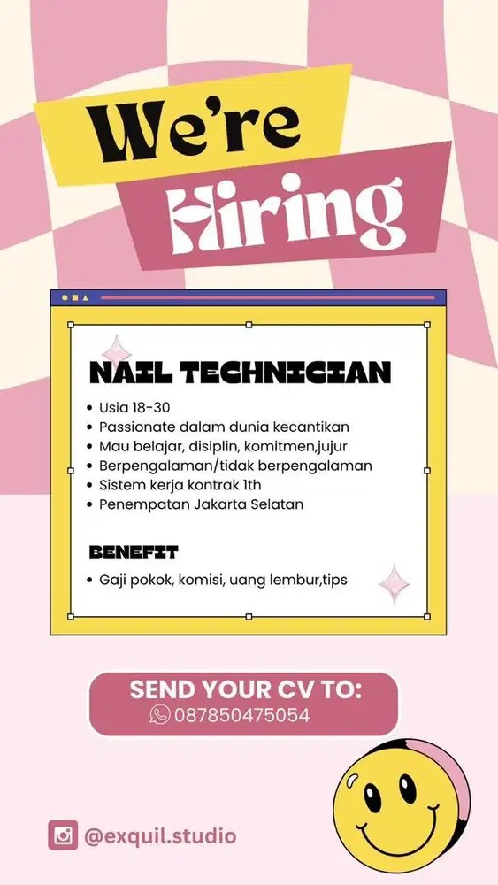 Dibutuhkan nail traphis