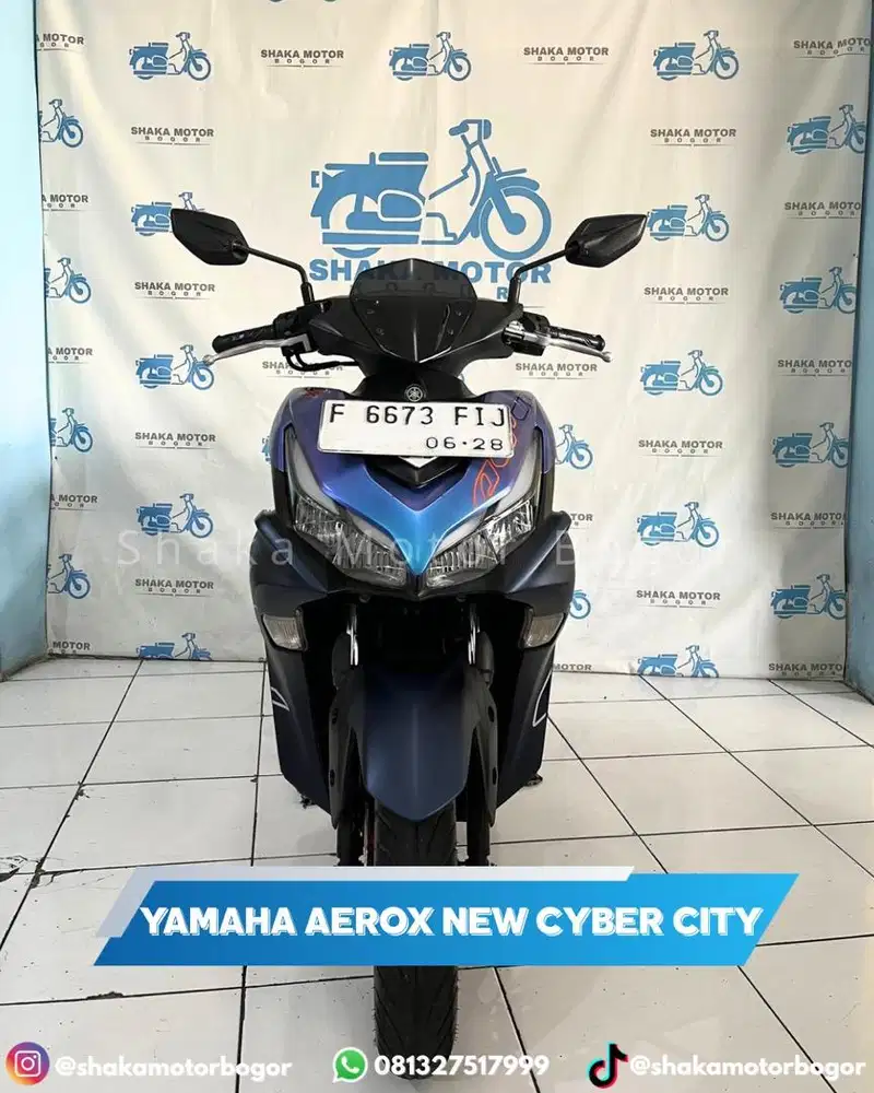 AEROX NEW 155 CYBER CITY