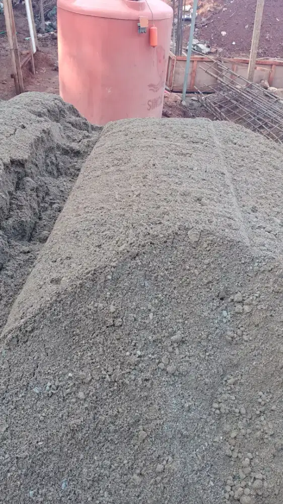 Material batu belah pasir bangka pasir urug