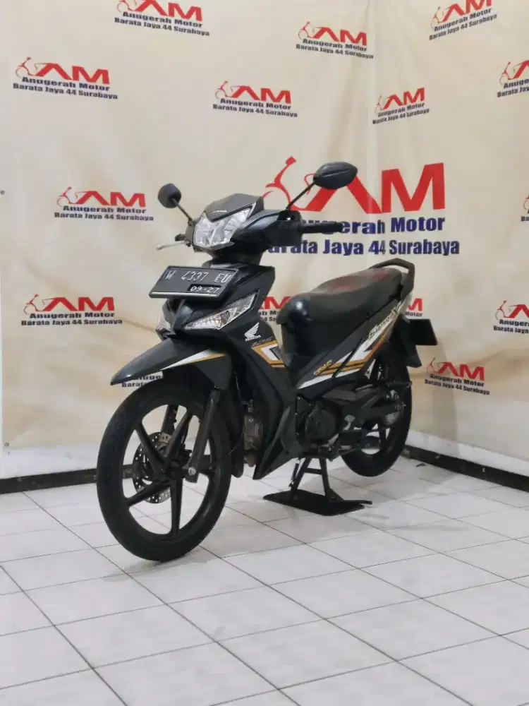 Ready Honda supra x 125 fi Tahun 2022 warna hitam
