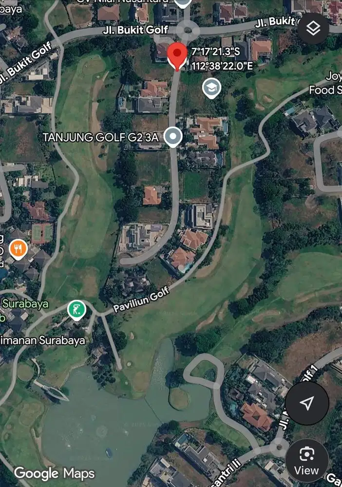 25JT/M2! KAVLING GOLF VIEW CITRALAND TANJUNG GOLF FAVORITE CLUSTER