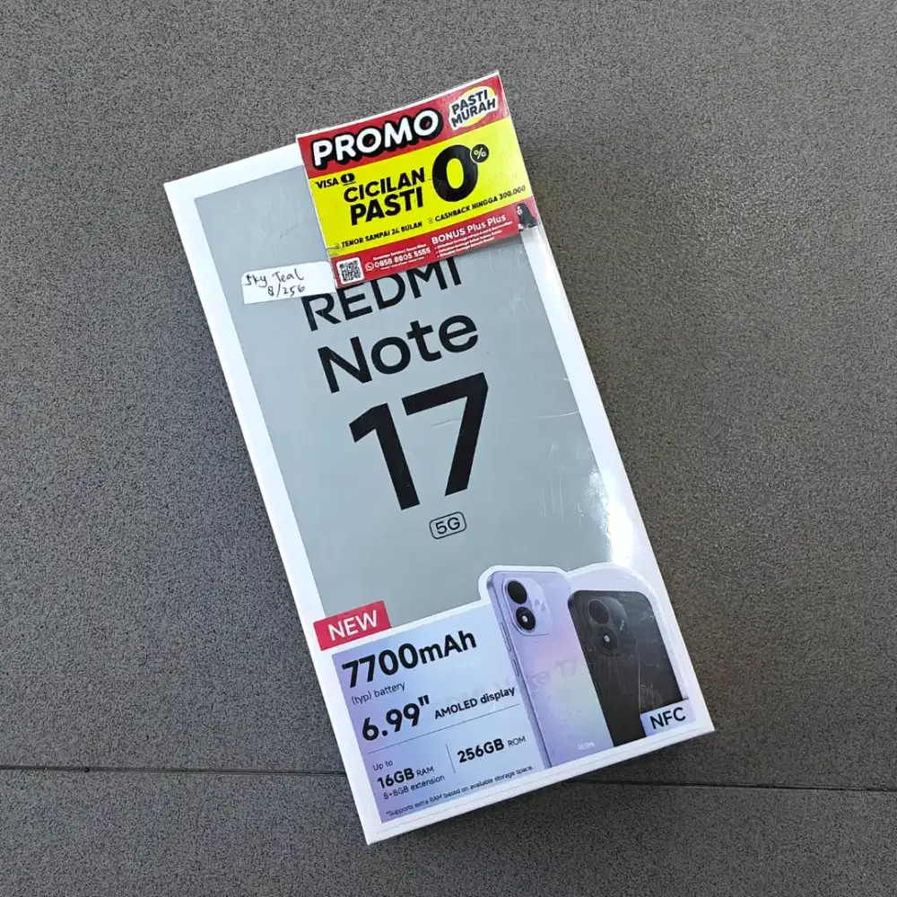 REDMI NOTE 17 5G 8/256GB.