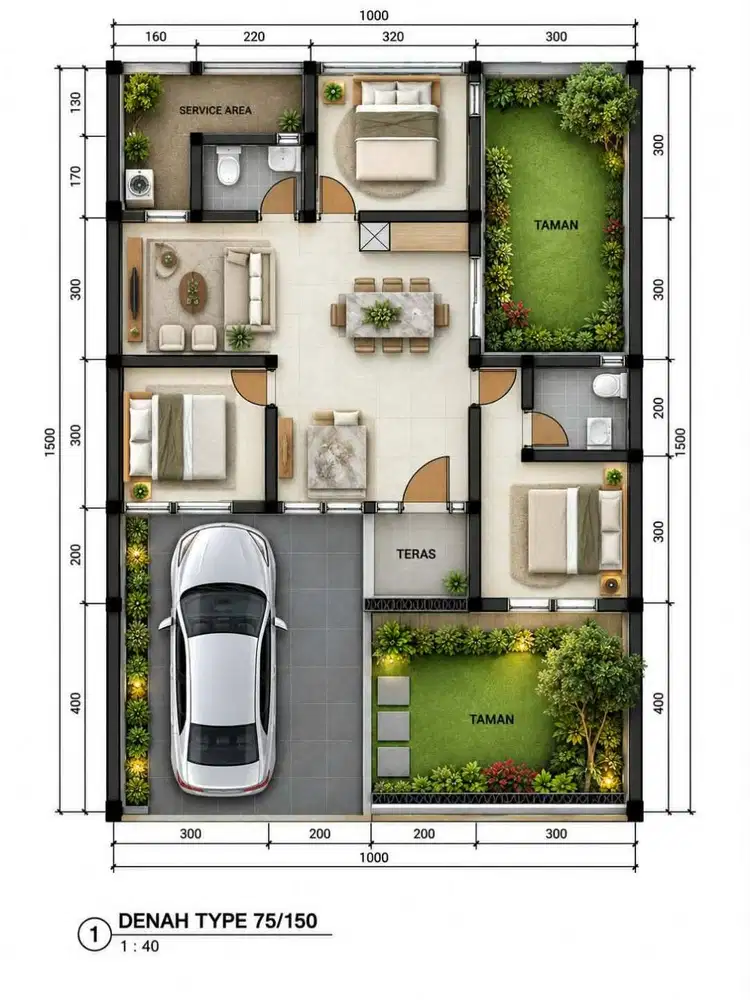 Jual murah masih PROMO, Desain Rumah Bebas
