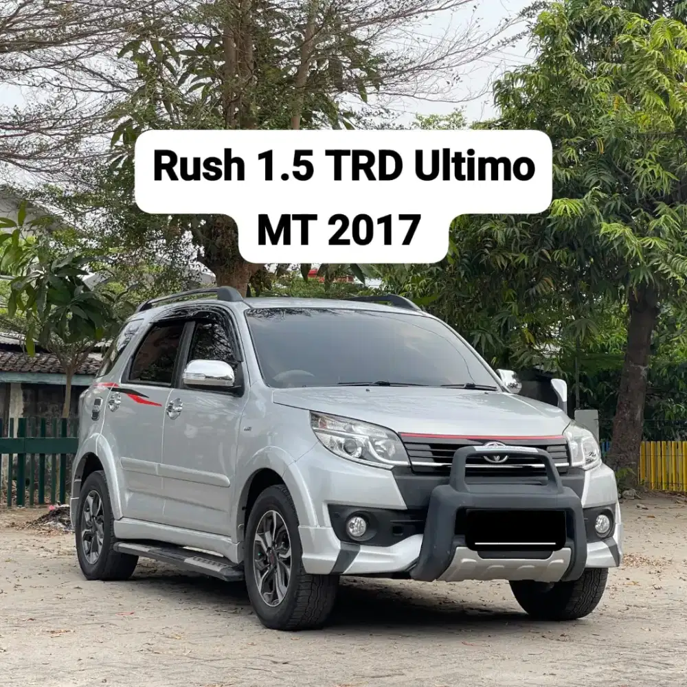 Rush 1.5 TRD S Ultimo Manual 2017 , Km 64 ribuan