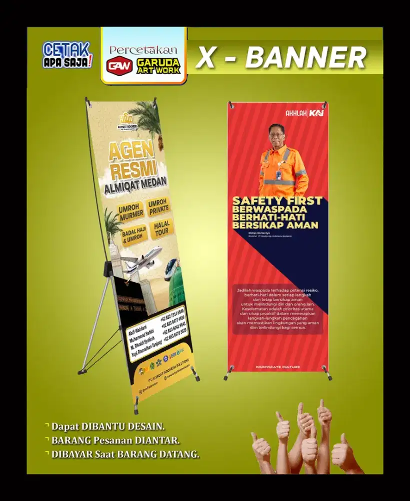 X-Banner Promosi