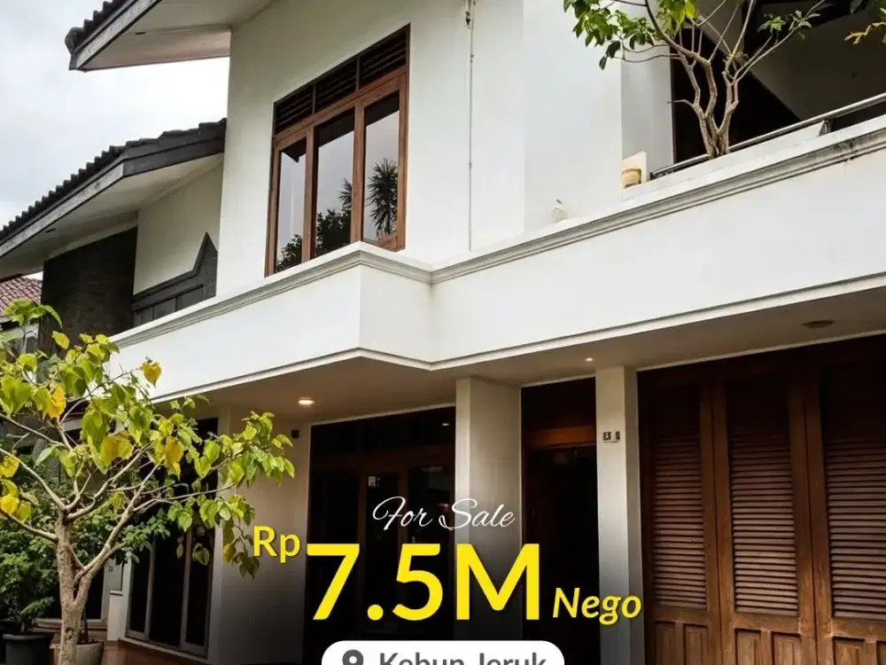RUMAH PRESTISE INTERKON KEBON JERUK
