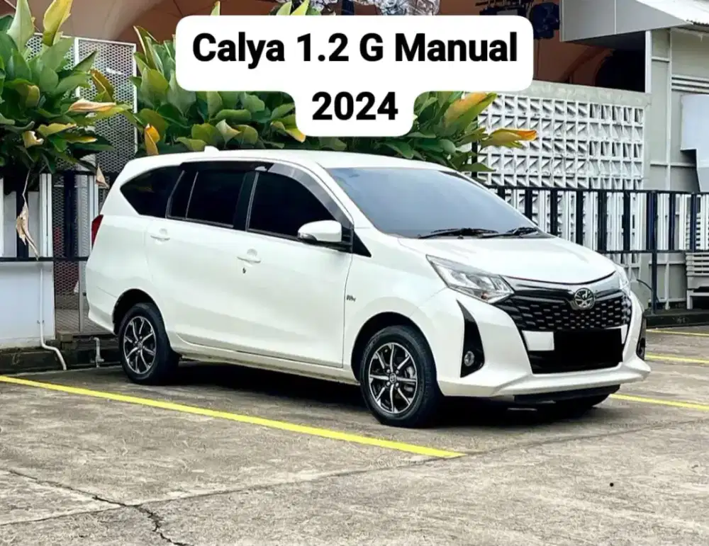 Calya 1.2 G Manual 2024 , Km 66 ribuan , Dp 17 jt saja