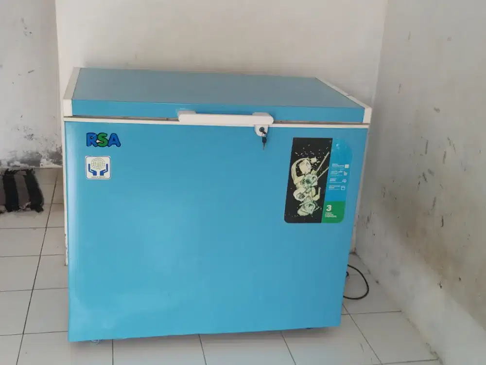 Fteezer box RSA 220 liter siap pakai ,bisa diantar ke lokasi