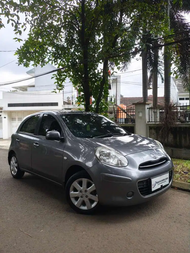[ANGS MULAI 2JT] NISSAN MARCH XS 1.2 AT 2013 ABU ABU
