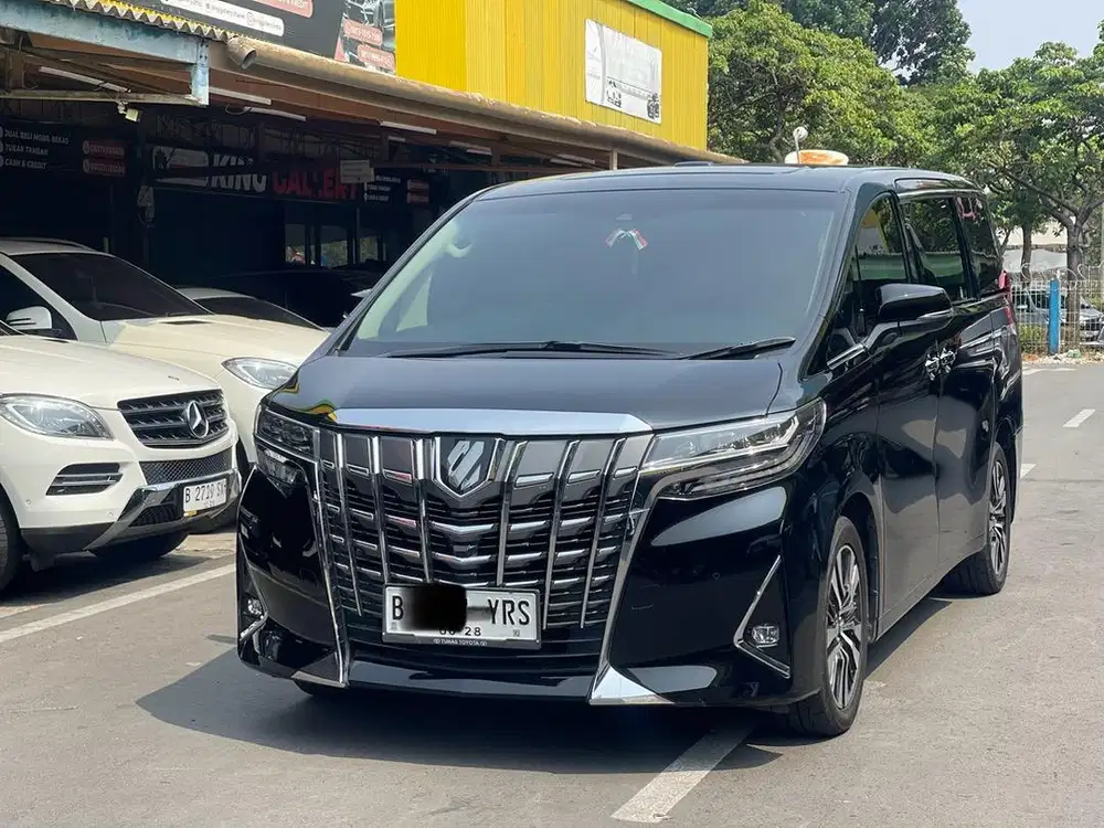READY DIJUAL CEPAT MOBIL TOYOTA ALPHARD G ATPM 2023 HITAM SIAP PAKAI