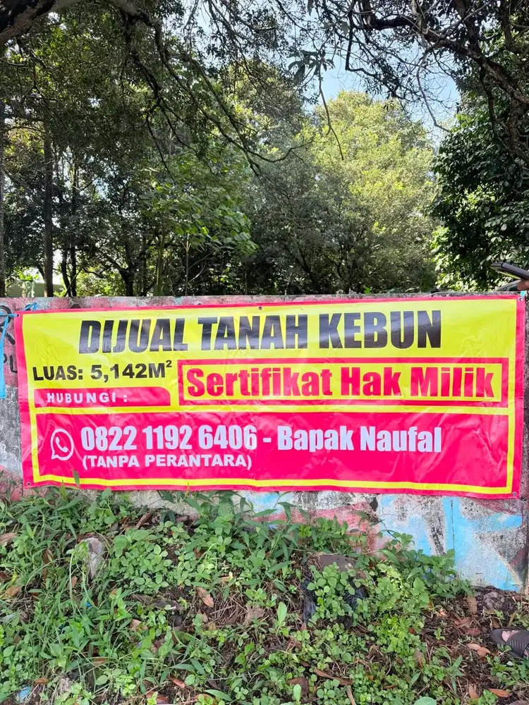 Tanah 5.142 m² Subang Akses Mudah Dekat Tol dan Smartpolitan