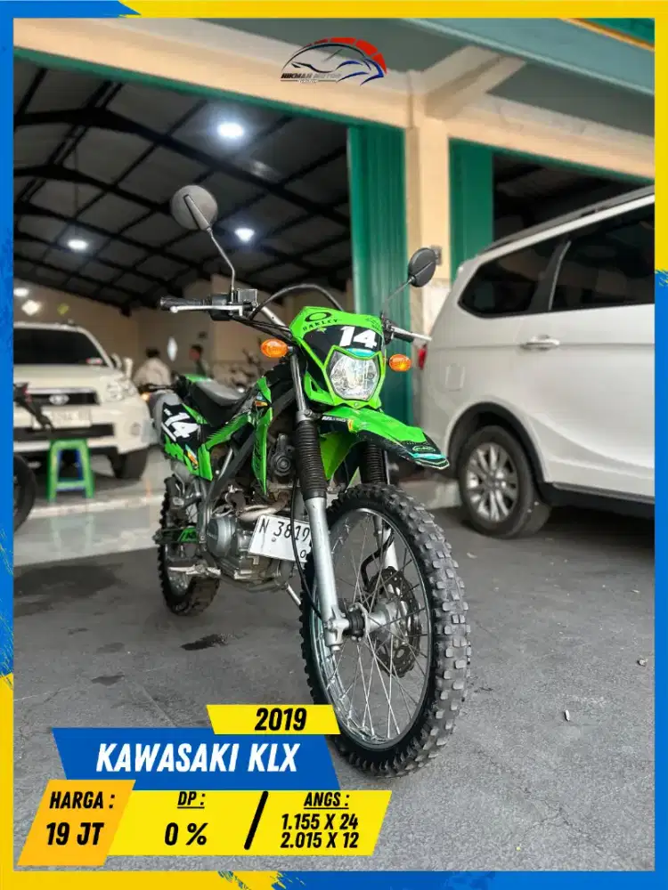 KAWASAKI KLX 2019 NEGO TIPIS BOLOH HIKMAH MOTOR KEPUH MALANG