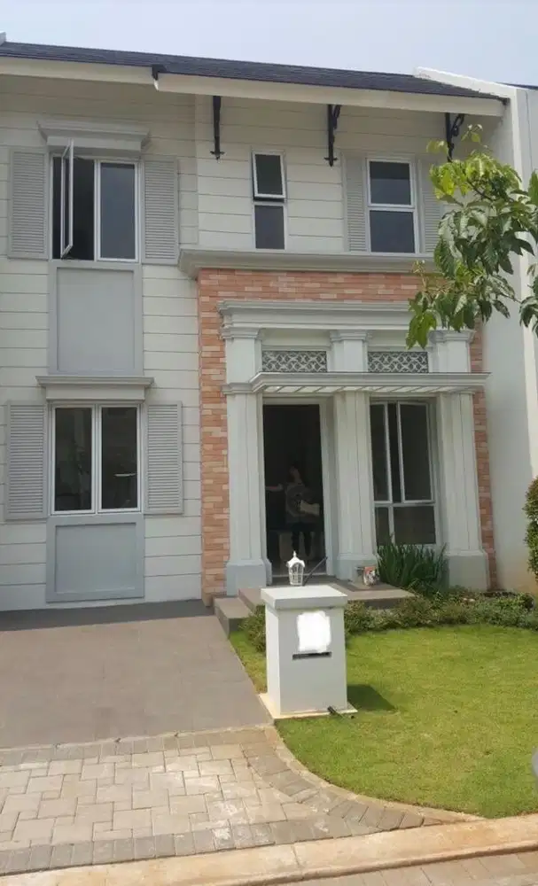 Rumah furnished di bsd city, 65jt/thn