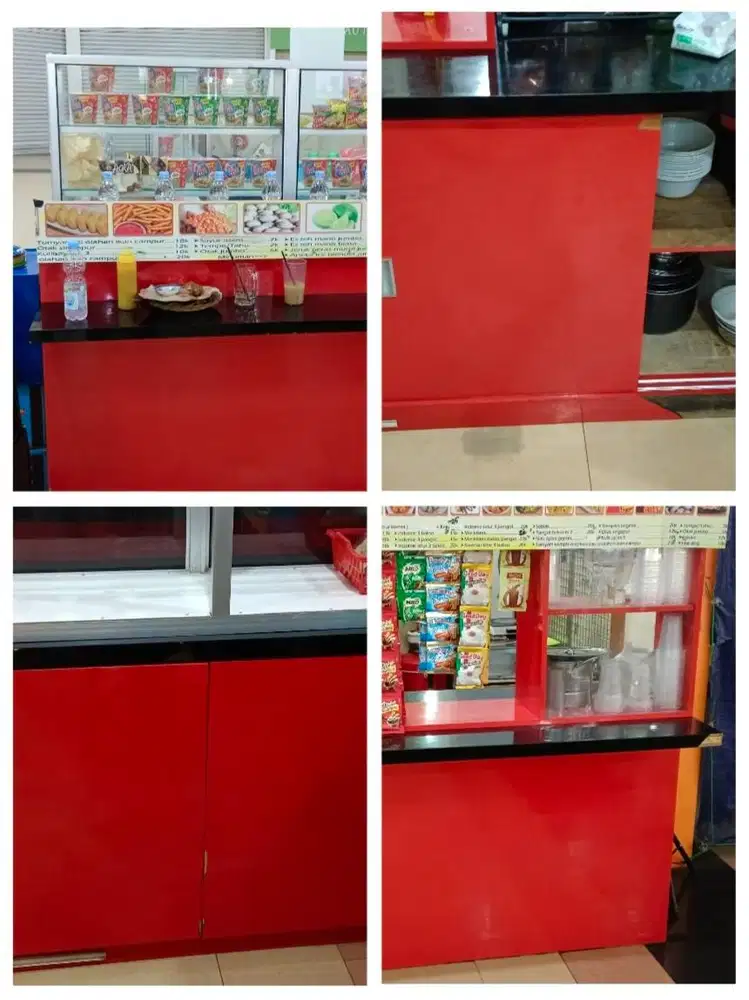 Harus laku terjual hari ini cepat 3 Meja booth jualan tebal all 3jt BU