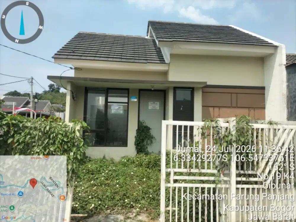 Over kredit murah rumah cluster dkt pasar Curug Tangerang