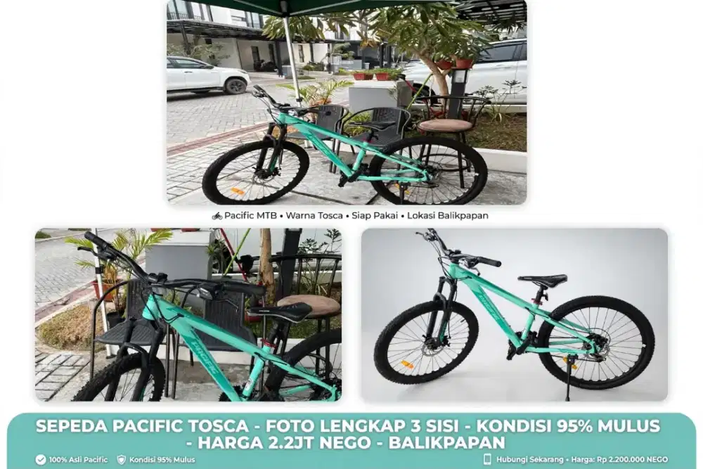 Dijual sepeda pacific tosca