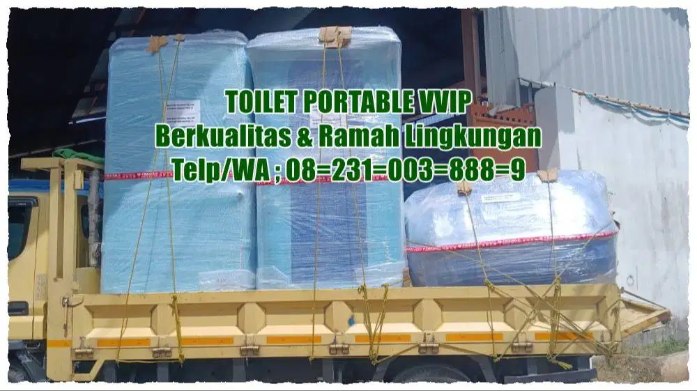 Toilet Proyek/Toilet Portable/Toilet Event/kuat dan kokoh / Toilet Reg