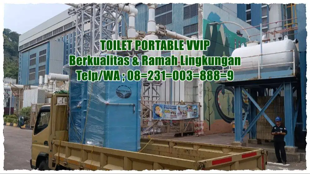Toilet Portable / Toilet Outdoor/ WC Portable/Toilet Proyek/ Praktis M