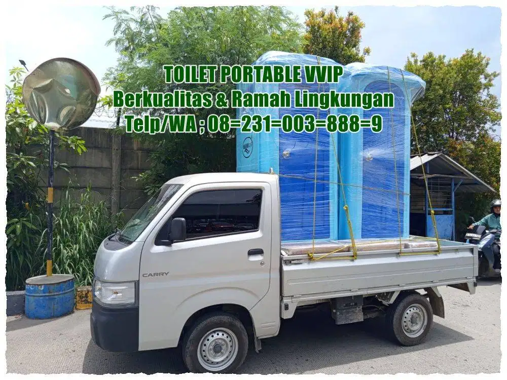 Toilet Portable Jongkok- Toilet Outdoor- WC Portable- Praktis Mudah Di