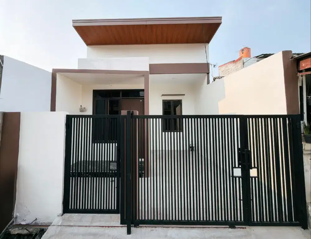 Dijual rumah minimalis cluster pondok ungu dekat superindo
