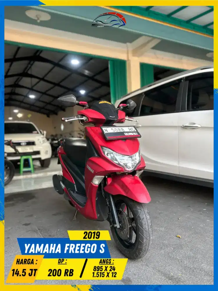 YAMAHA FREEGO S 2019 GASSKEUN BOLOH HIKMAH MOTOR KEPUH MALANG