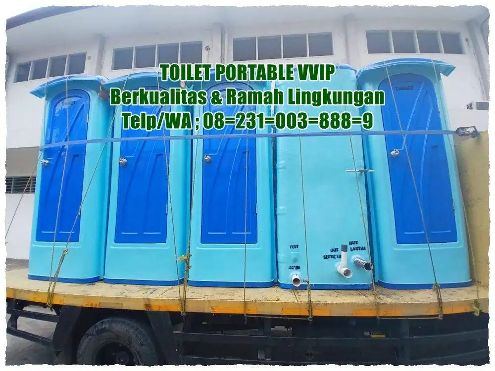 WC Portable, Toilet Modern, Toilet Portable Closet Jongkok/ Duduk Terj