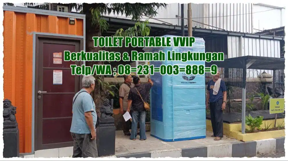 WC Portable, Toilet Modern, Toilet Portable, Closet Jongkok/ Duduk Ter