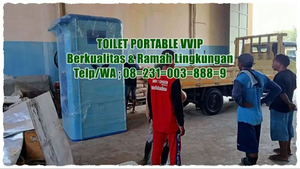 WC Portable, Toilet Modern, Toilet Portable, Closet Jongkok/ Duduk Ter