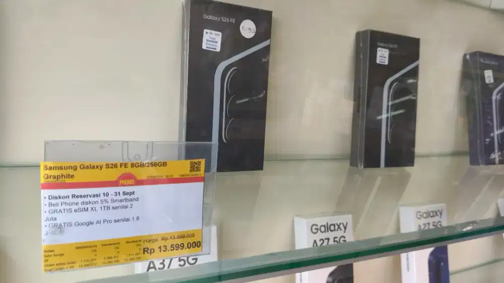 Hp Samsung S26FE Cicilan Bisa promo bunga 0%