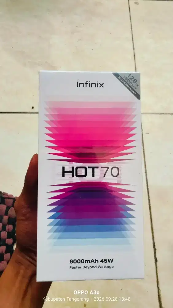 Infinix Hot 70 Ram 16/128