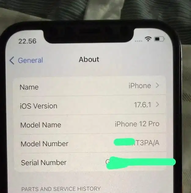 Iphone 12 pro 256gb blue ibox