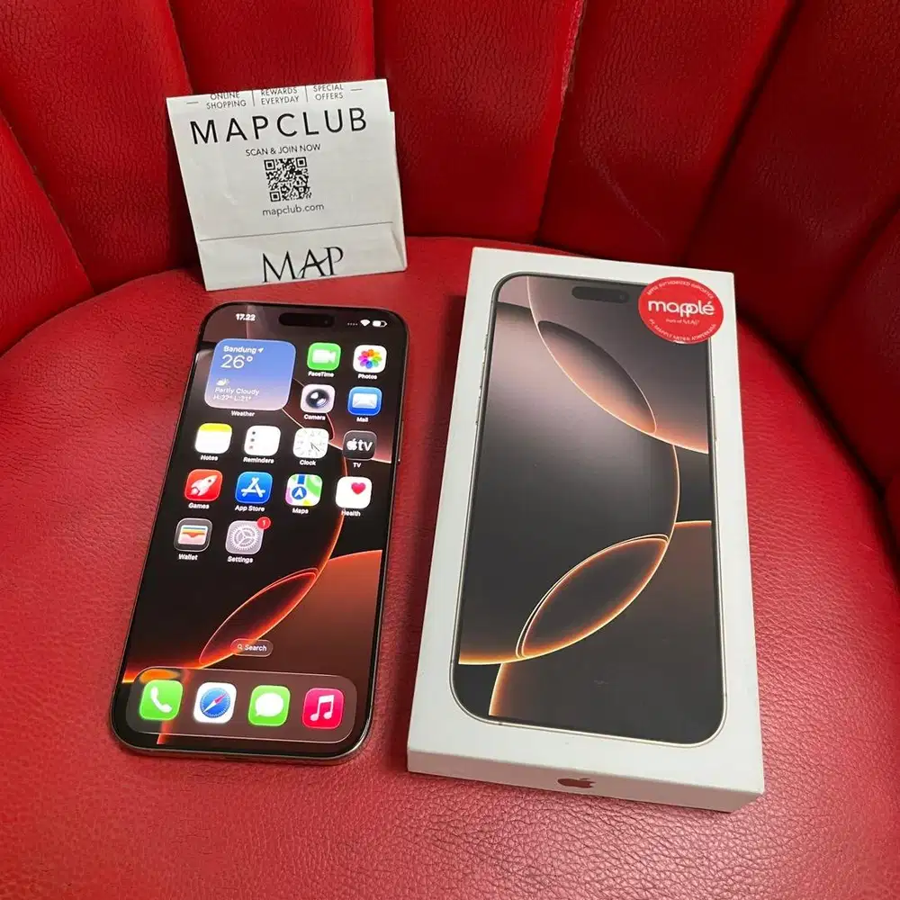 iPhone 16 Pro Max 512gb Desert Titanium iBox Digimap Fullset Original