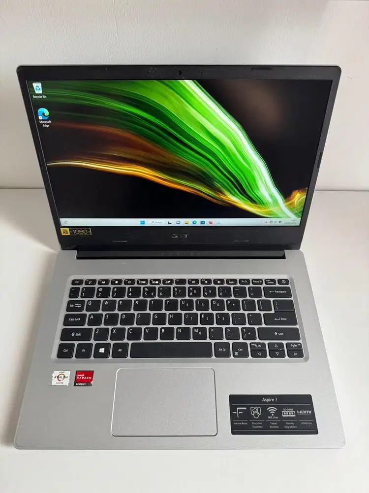 Laptop Acer Aspire 3 A314-22, AMD ATHLON 3050U Silver