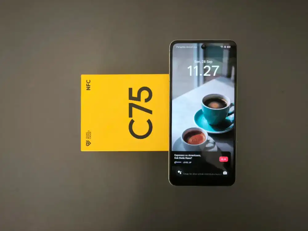 Realme C75 8/256 - Fullset, Ex Garansi Resmi